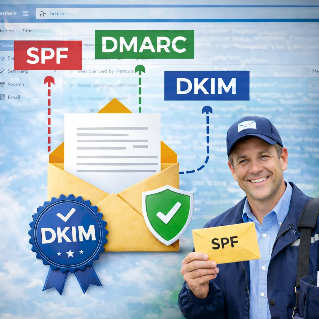 Segurança de E-mail: SPF, DKIM e DMARC